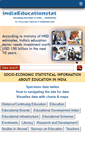 Mobile Screenshot of indiaeducationstat.com